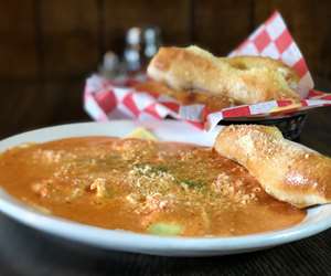 Ravioli Flourentine with Vodka Sauce