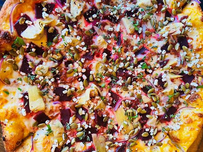 THE PURPLE RAIN - The November Pizza of the Month