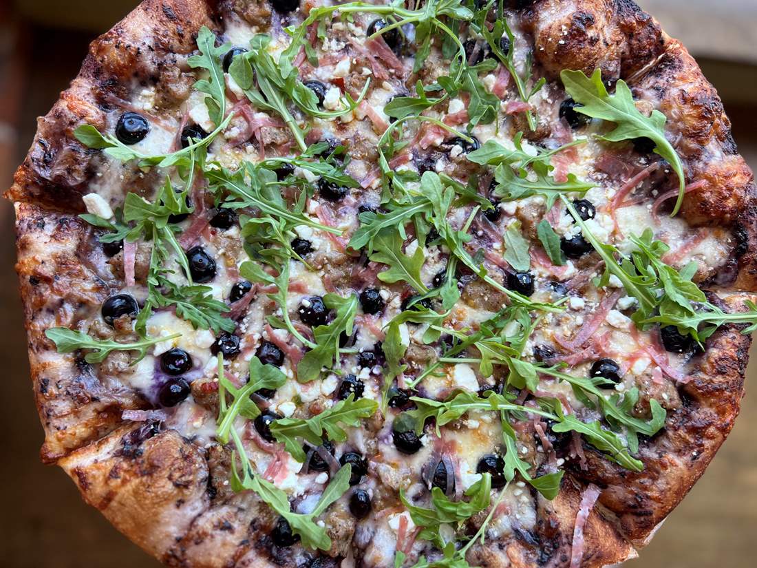THE BLUEBERRY BONNET - The July Pizza of the Month